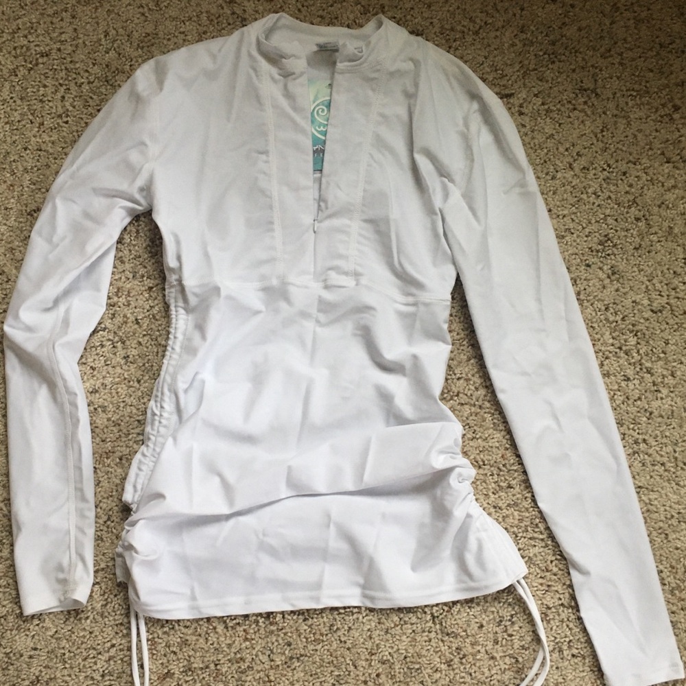 Sun Protection Long Sleeve Rash Guard Wetsuit Top